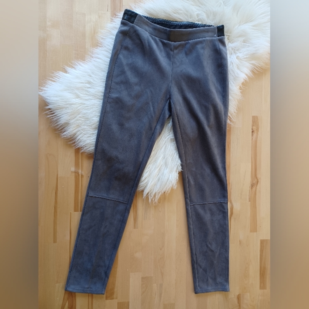 {White House Black Market} The Legging Vegan Suede Pants - Picture 2 of 7